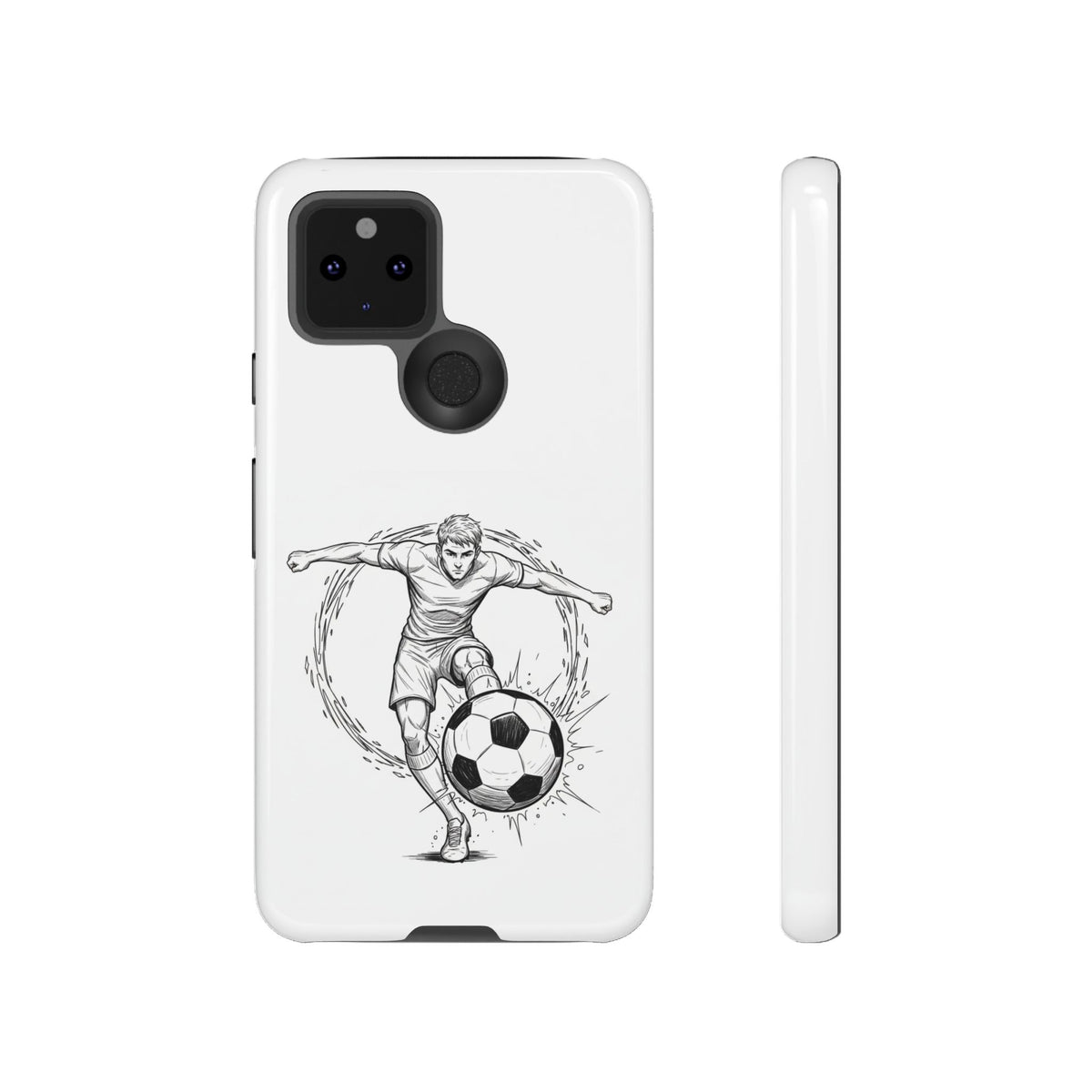 Football Striker Winners Mindset Case