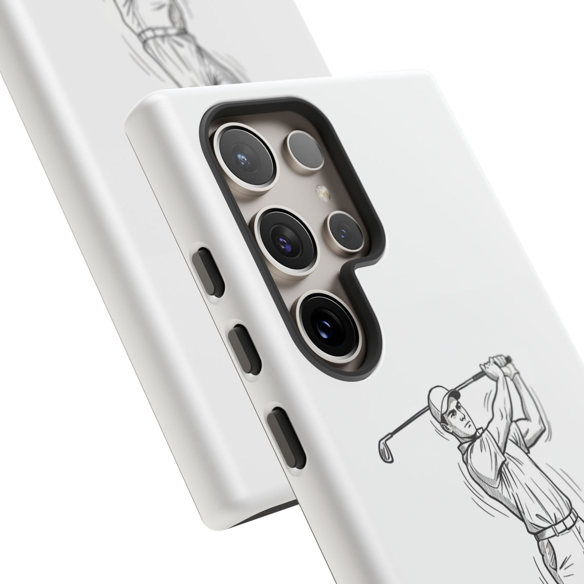 Phone Case, Golf Long Drive Design, Tough Case