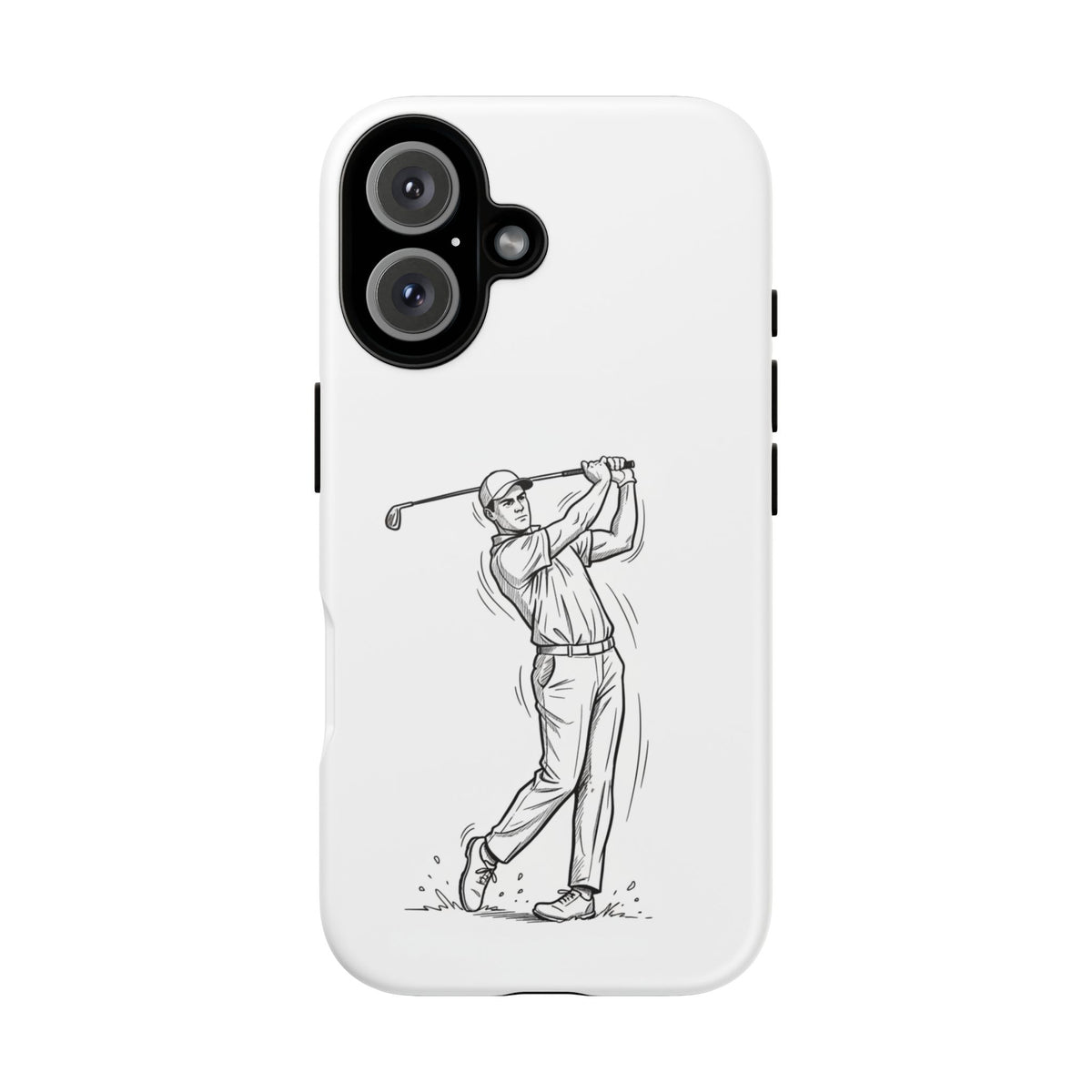 Phone Case, Golf Long Drive Design, Tough Case