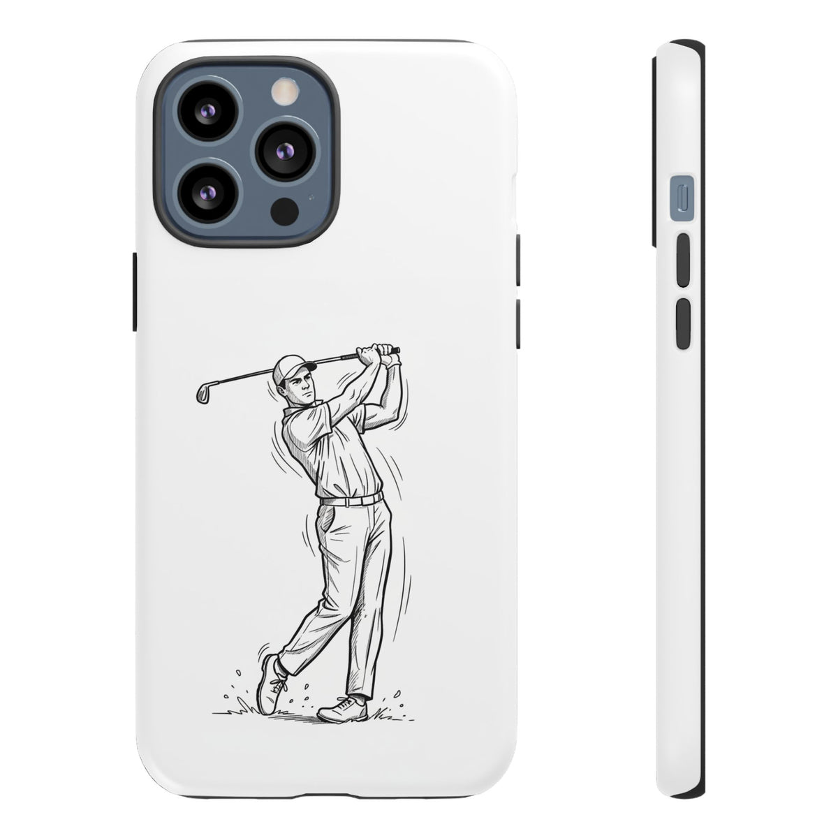 Phone Case, Golf Long Drive Design, Tough Case