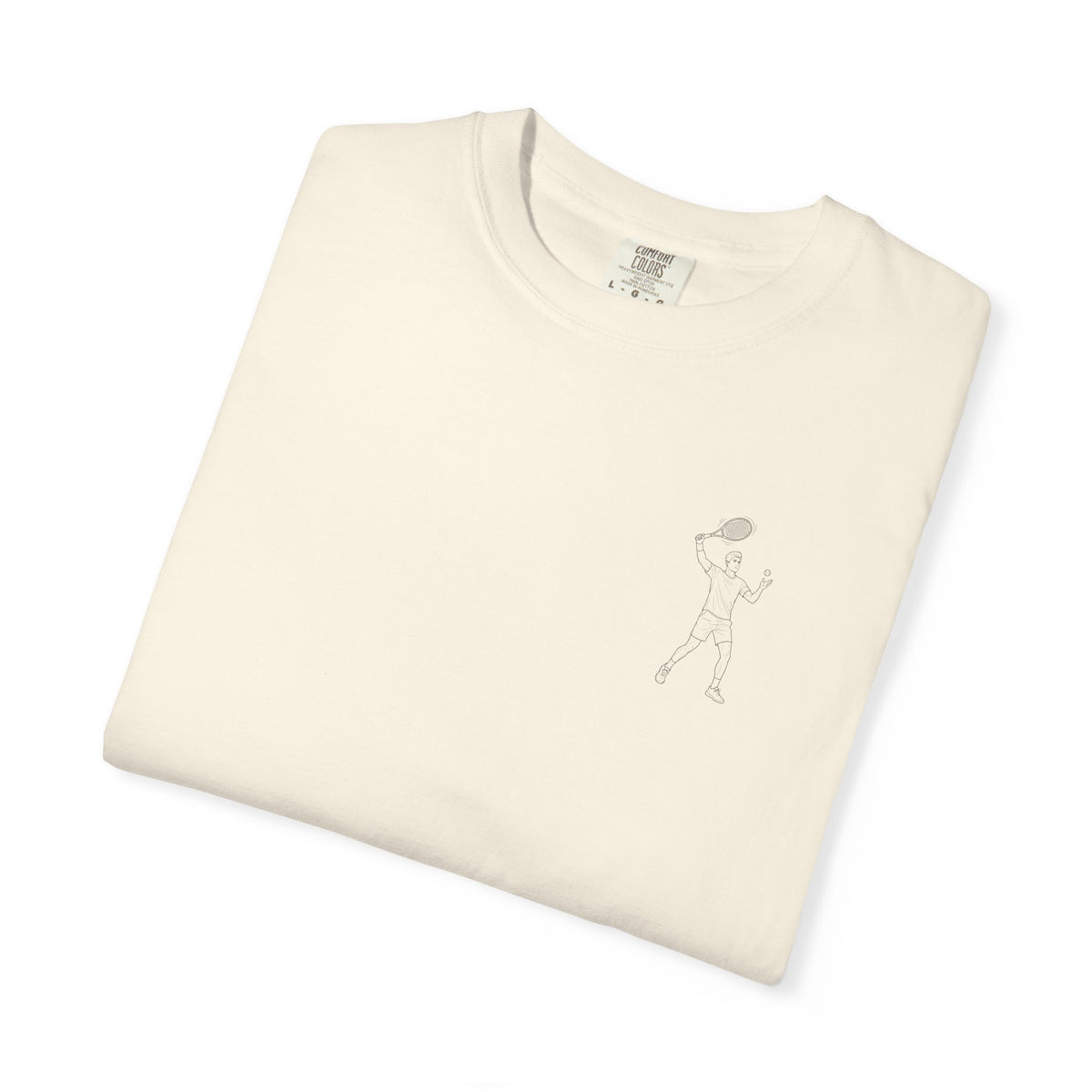 Copy of T shirt, Cricket Batsman Minimalist sketch design