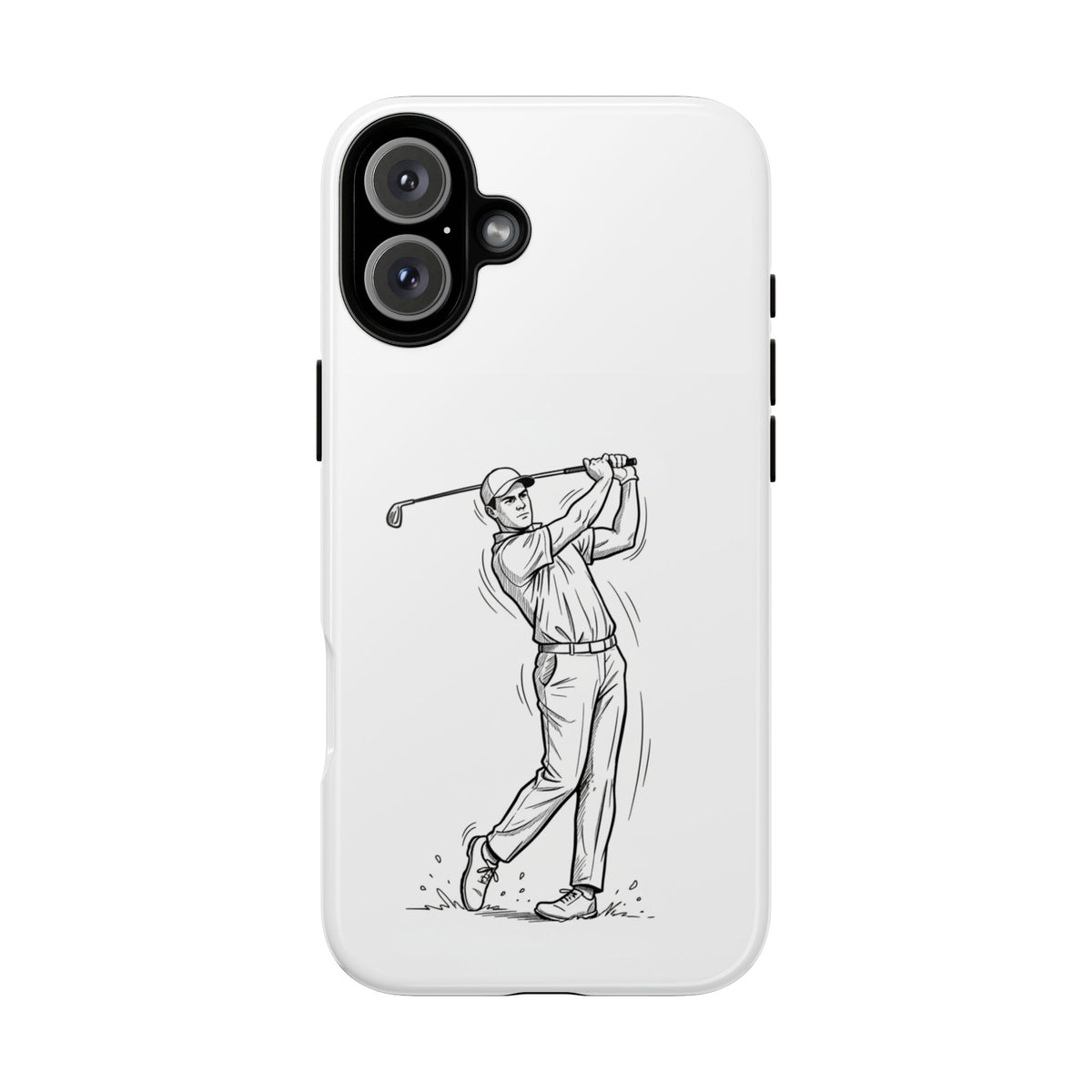 Phone Case, Golf Long Drive Design, Tough Case