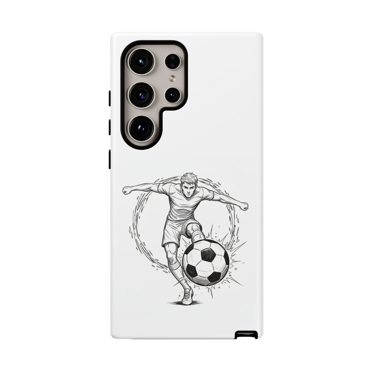 Football Striker Winners Mindset Case