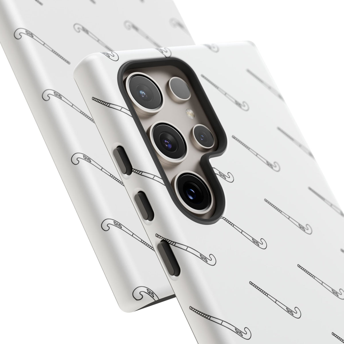 Phone Case, Hockey Stick Pattern, Tough Cases
