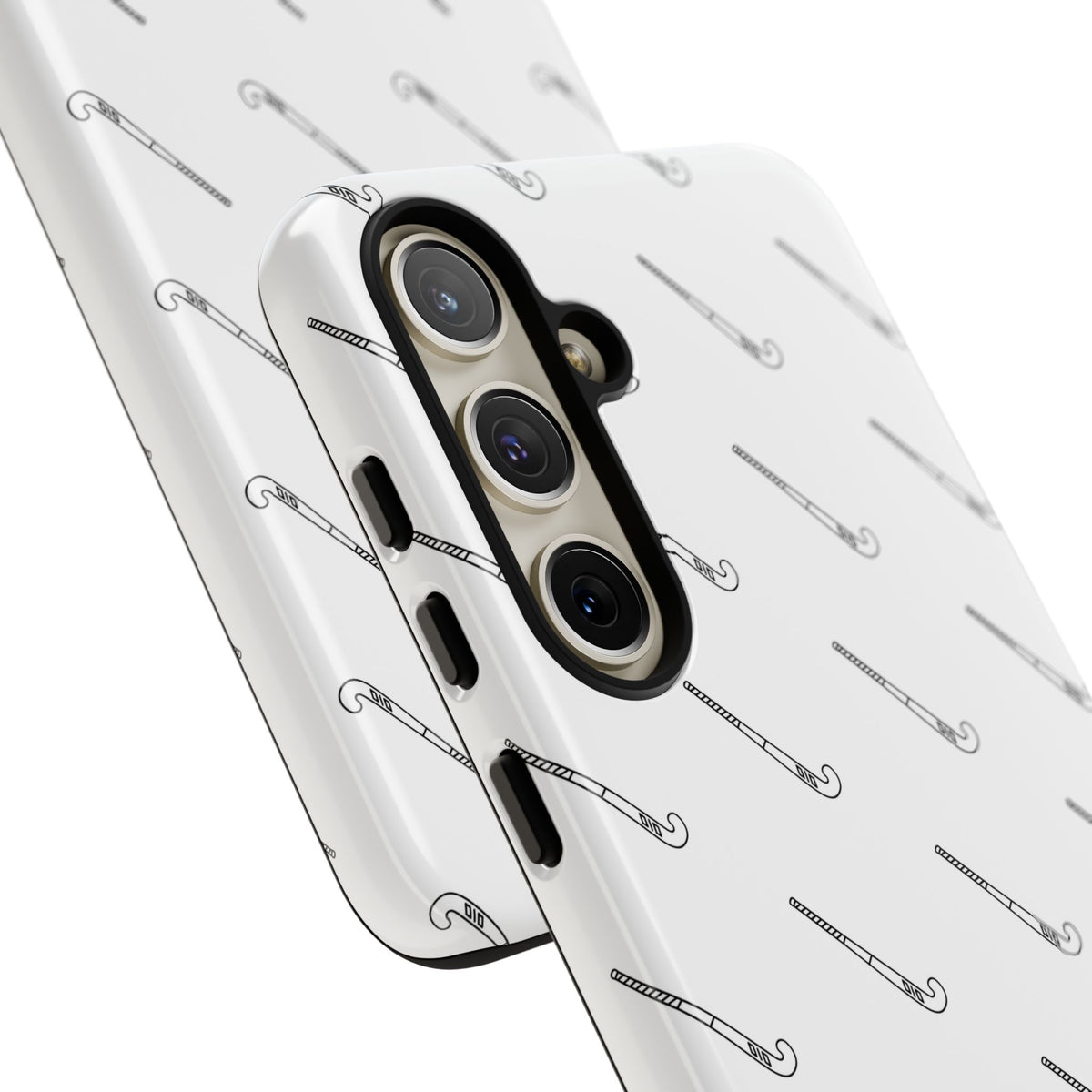 Phone Case, Hockey Stick Pattern, Tough Cases