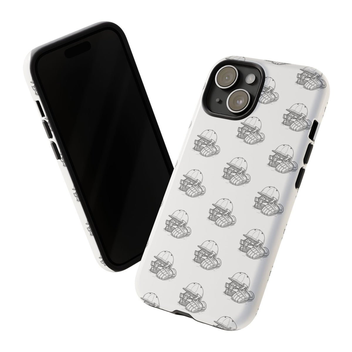 Phone Case Cricket Gear Repeat Pattern,Tough Case