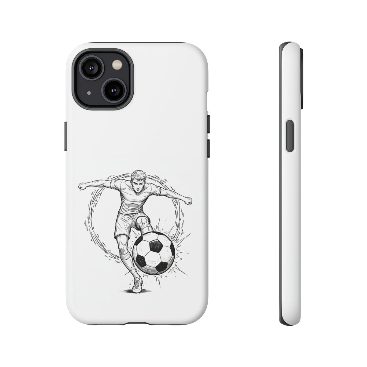 Football Striker Winners Mindset Case