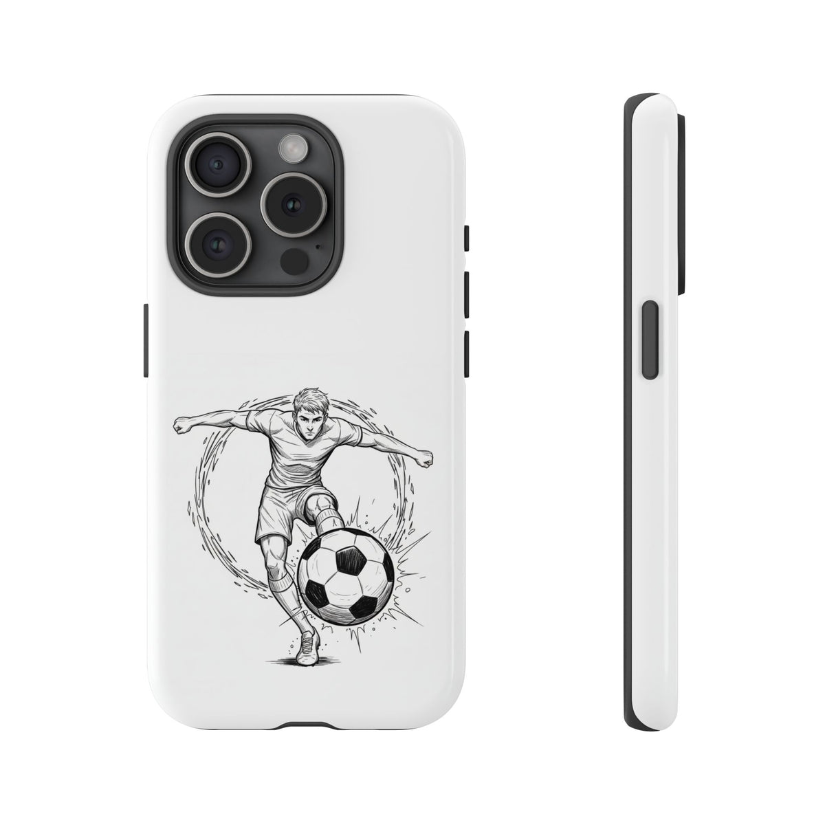 Football Striker Winners Mindset Case