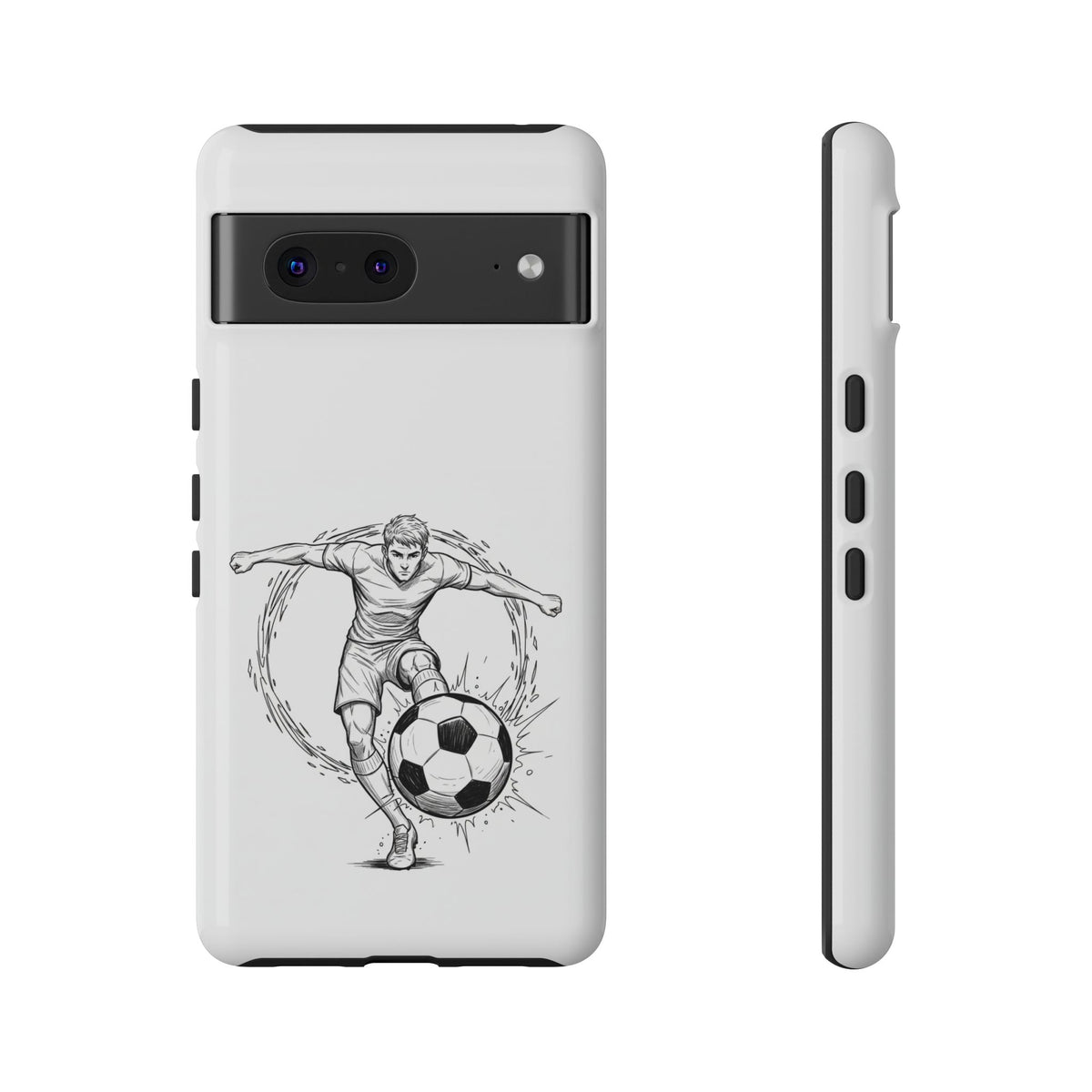 Football Striker Winners Mindset Case