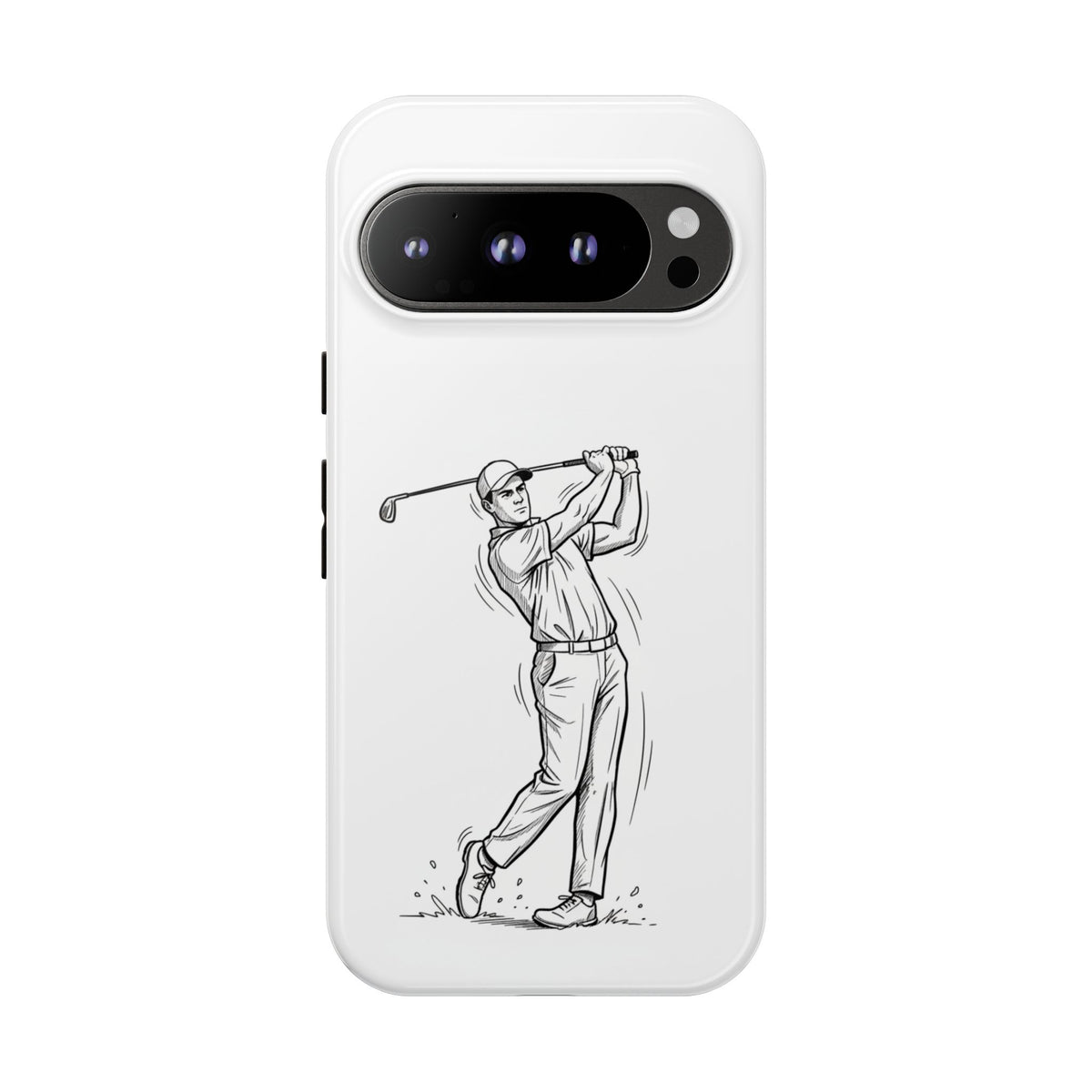 Phone Case, Golf Long Drive Design, Tough Case