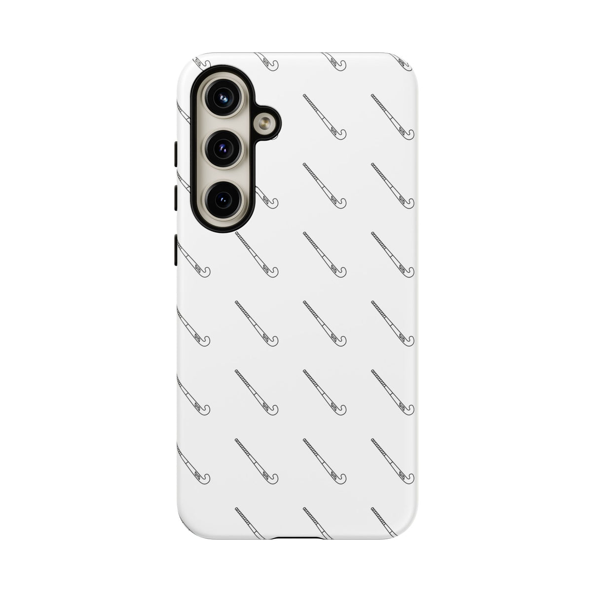 Phone Case, Hockey Stick Pattern, Tough Cases
