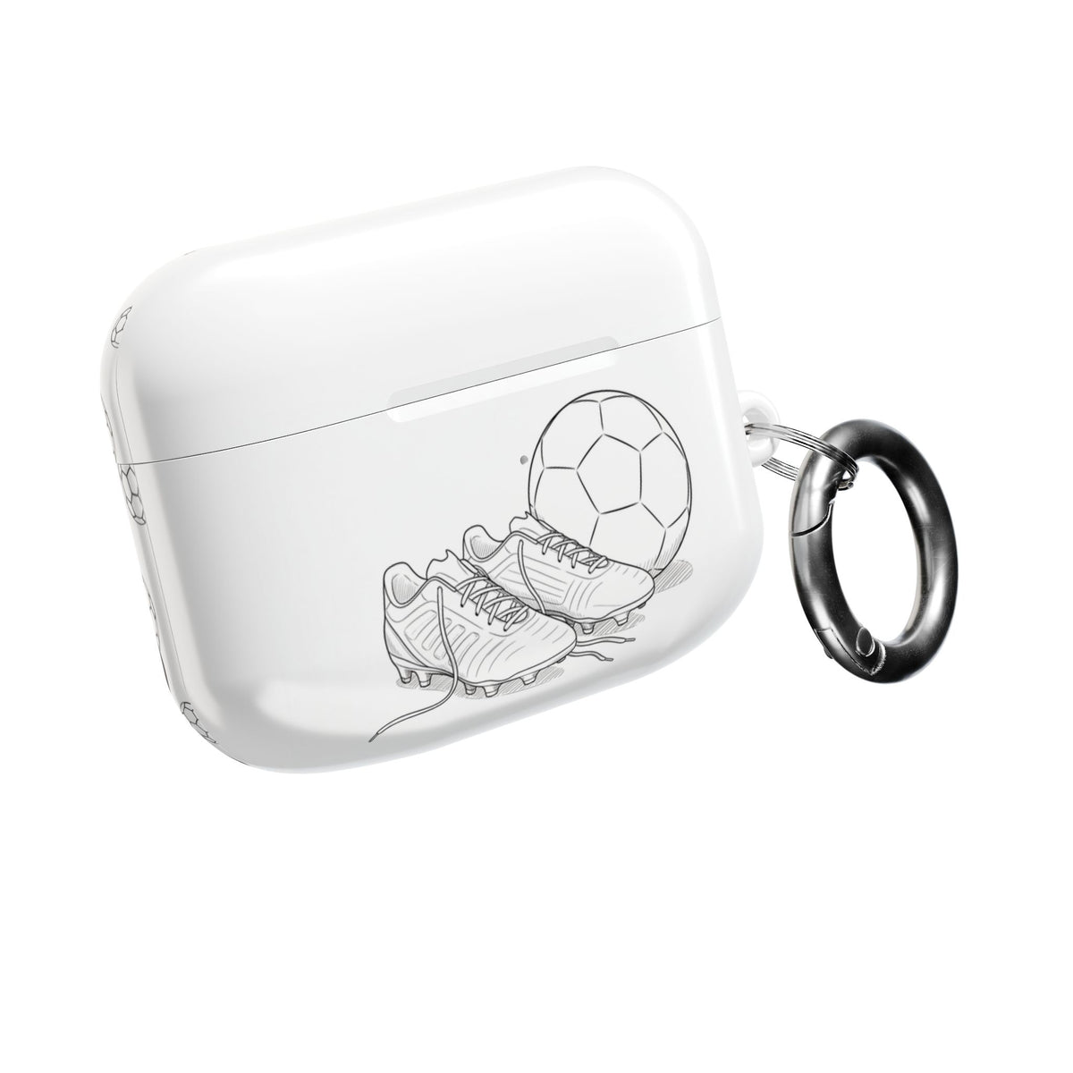 AirPods Case, Football Gear and Repeat Football Sketch design