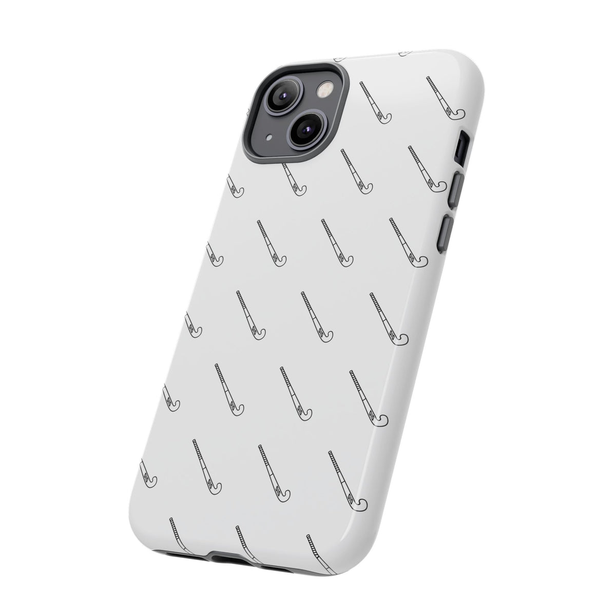 Phone Case, Hockey Stick Pattern, Tough Cases
