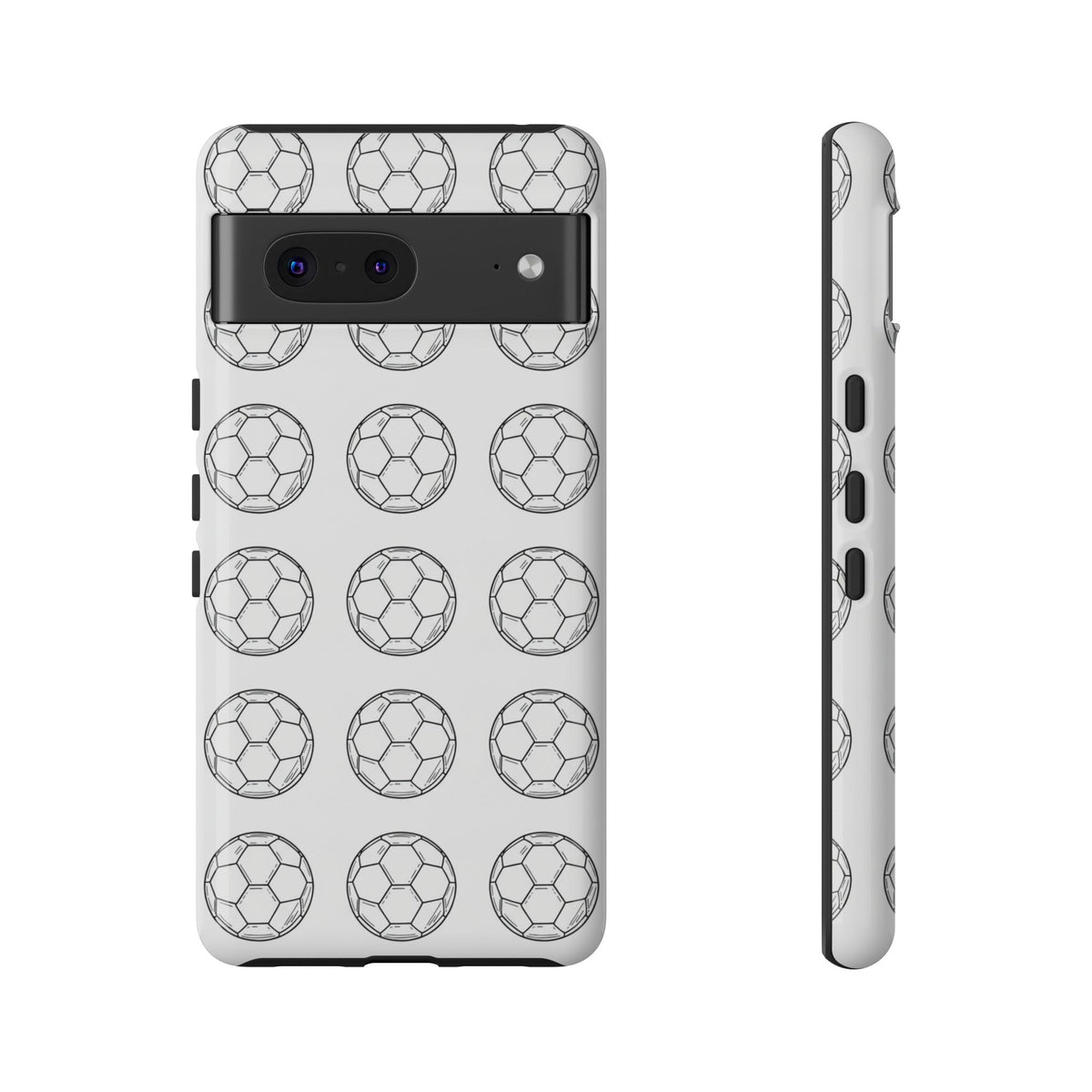 Phone Case, Football Minimalist Football Repeat Design, Tough Case