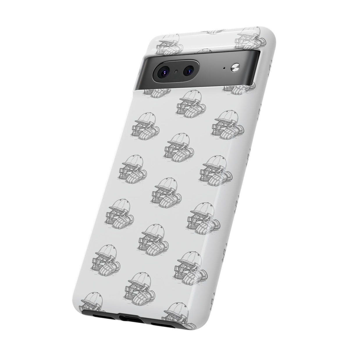 Phone Case Cricket Gear Repeat Pattern,Tough Case