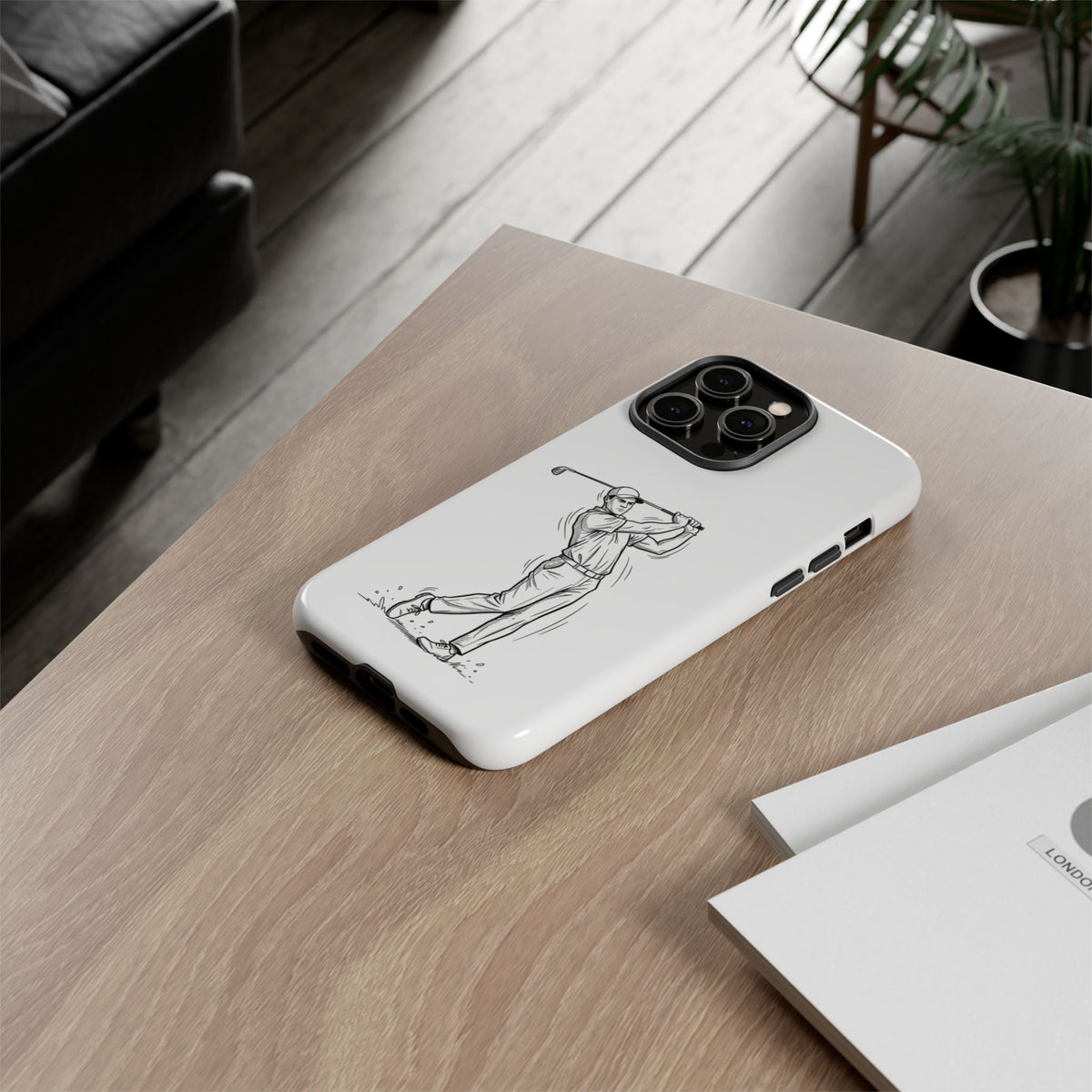 Phone Case, Golf Long Drive Design, Tough Case