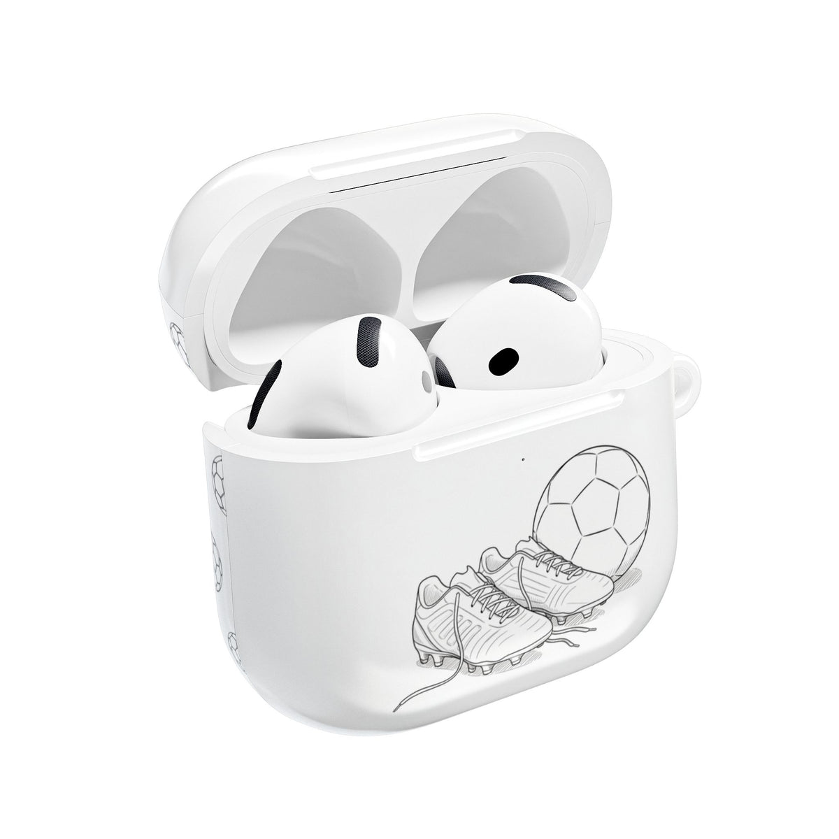 AirPods Case, Football Gear and Repeat Football Sketch design