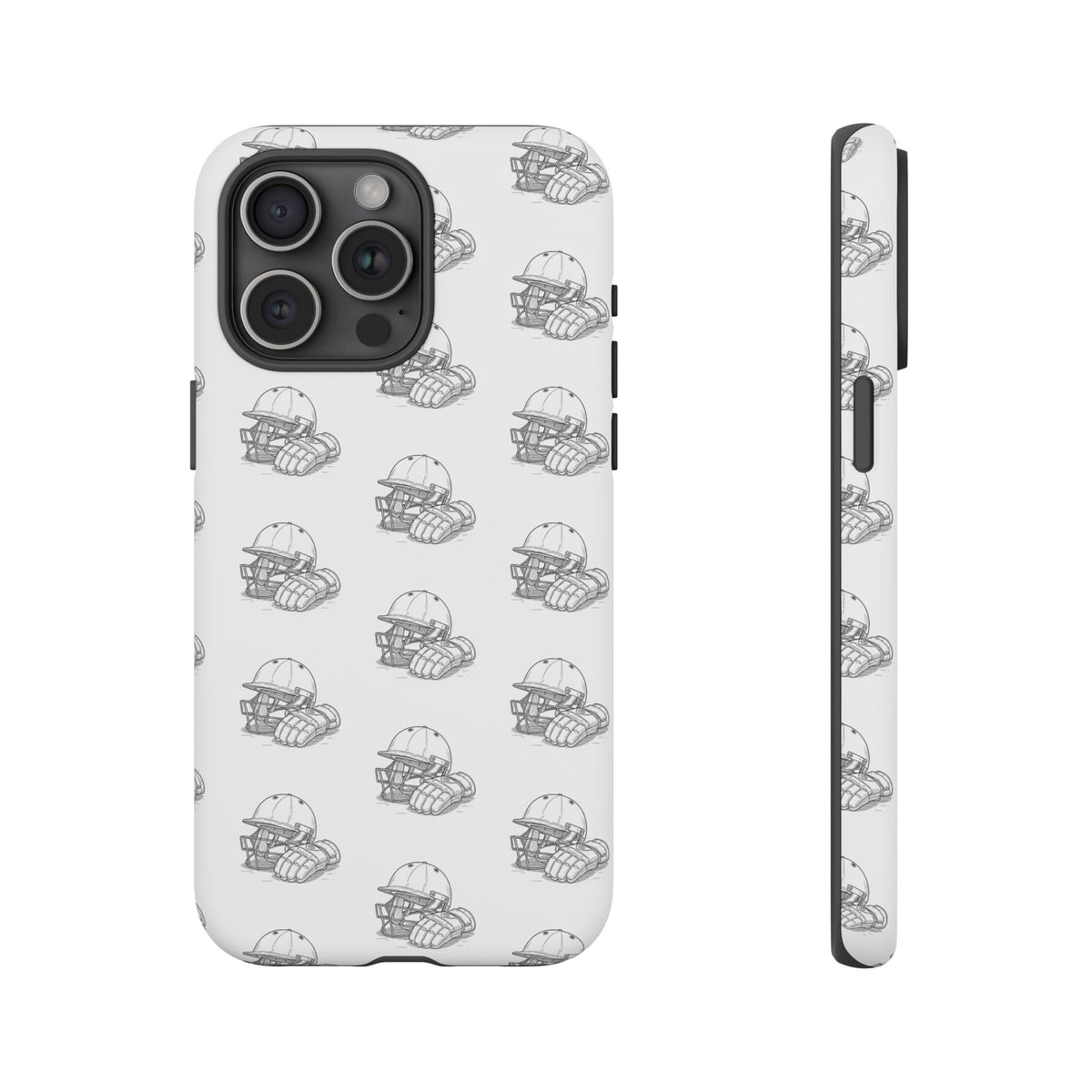 Phone Case Cricket Gear Repeat Pattern,Tough Case