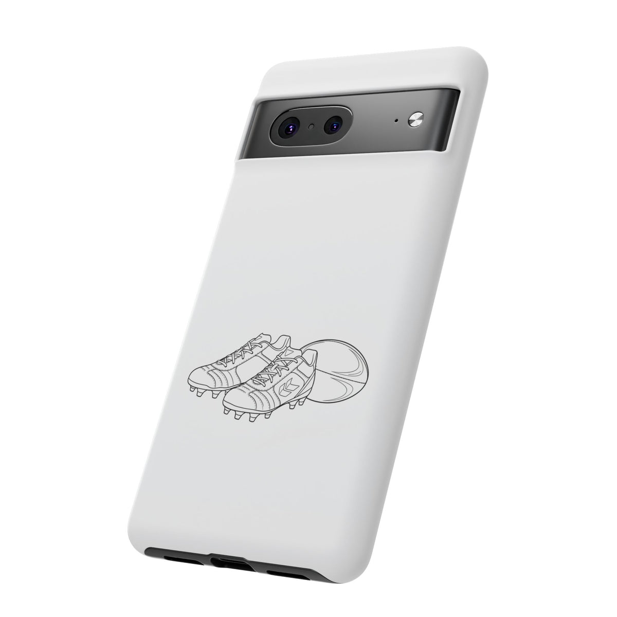 Phone Case, Rugby Ball & Boots Sketch, Tough Case