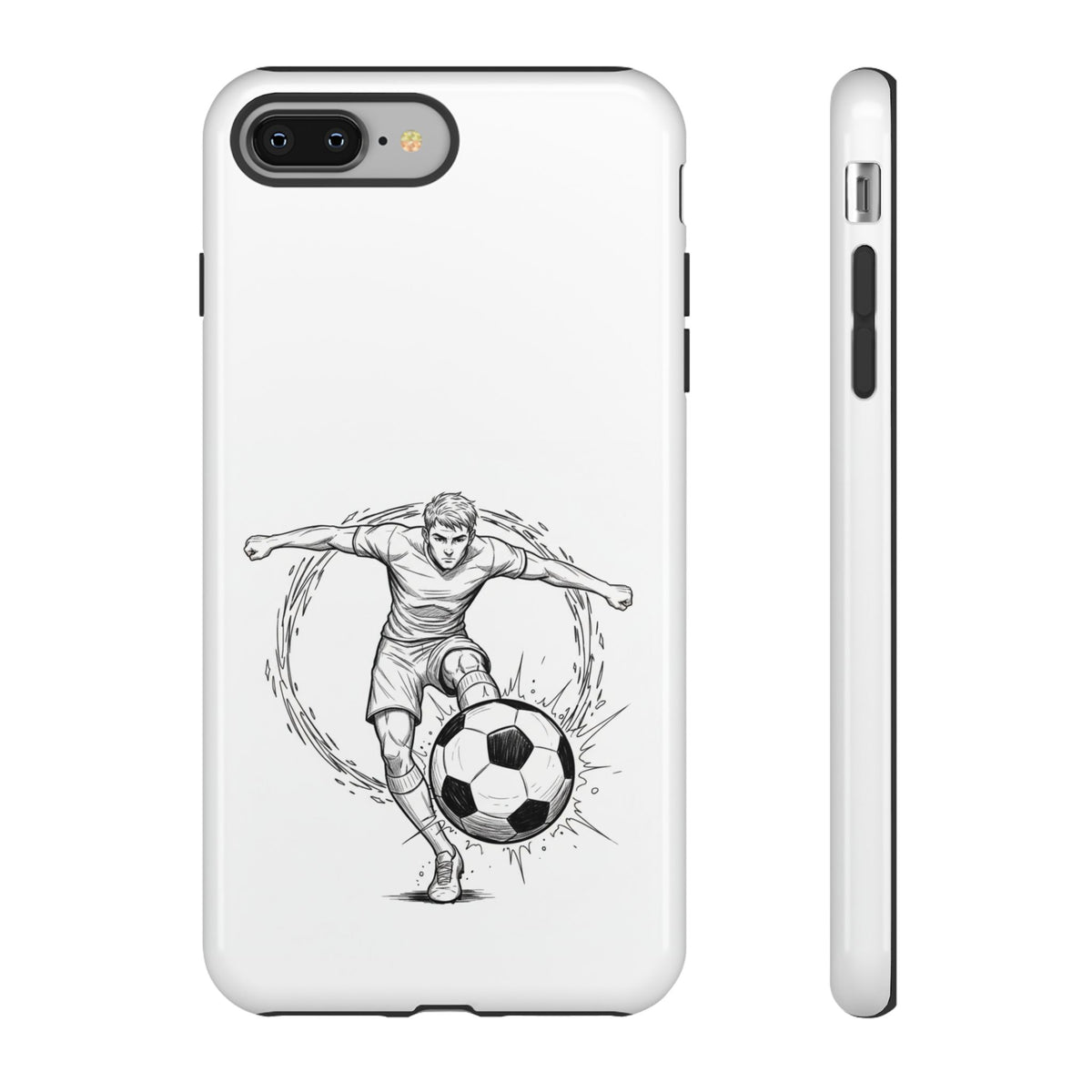 Football Striker Winners Mindset Case