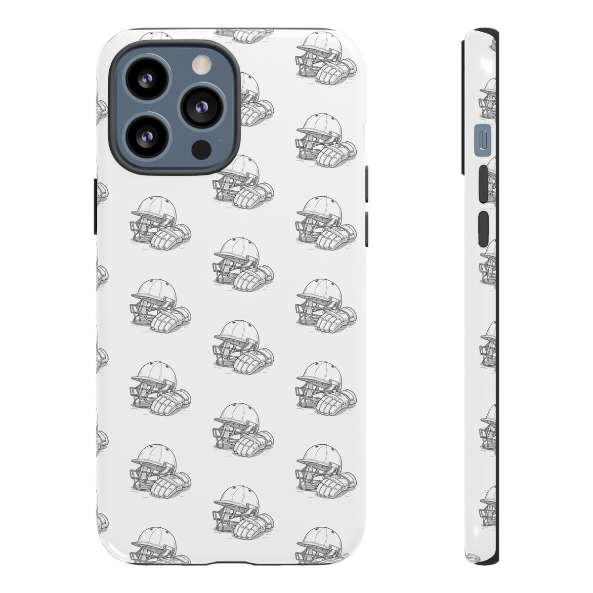 Phone Case Cricket Gear Repeat Pattern,Tough Case