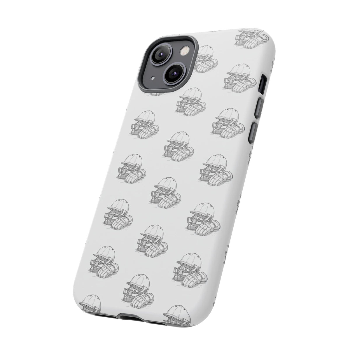 Phone Case Cricket Gear Repeat Pattern,Tough Case