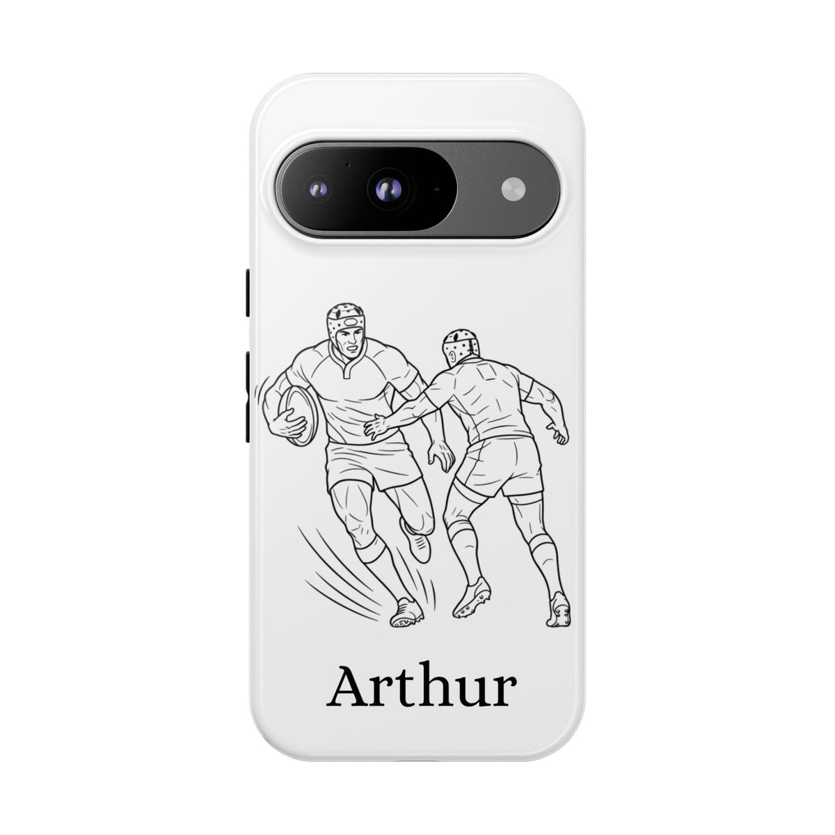 Personalised Phone Case, Rugby sidestep, Tough Case,  Custom Name