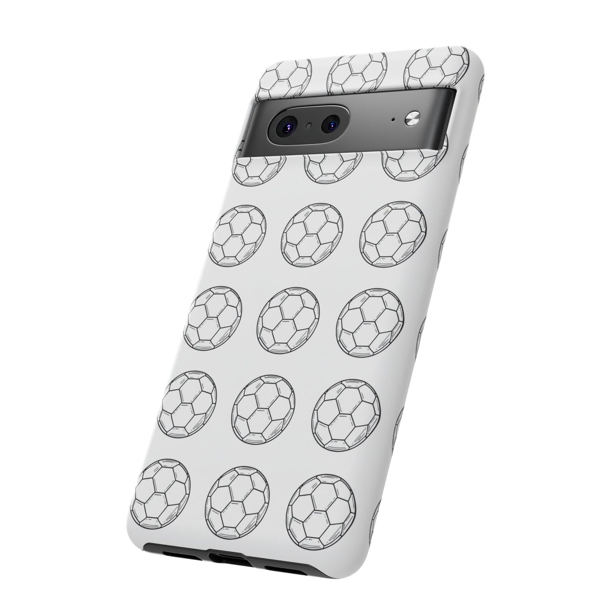 Phone Case, Football Minimalist Football Repeat Design, Tough Case