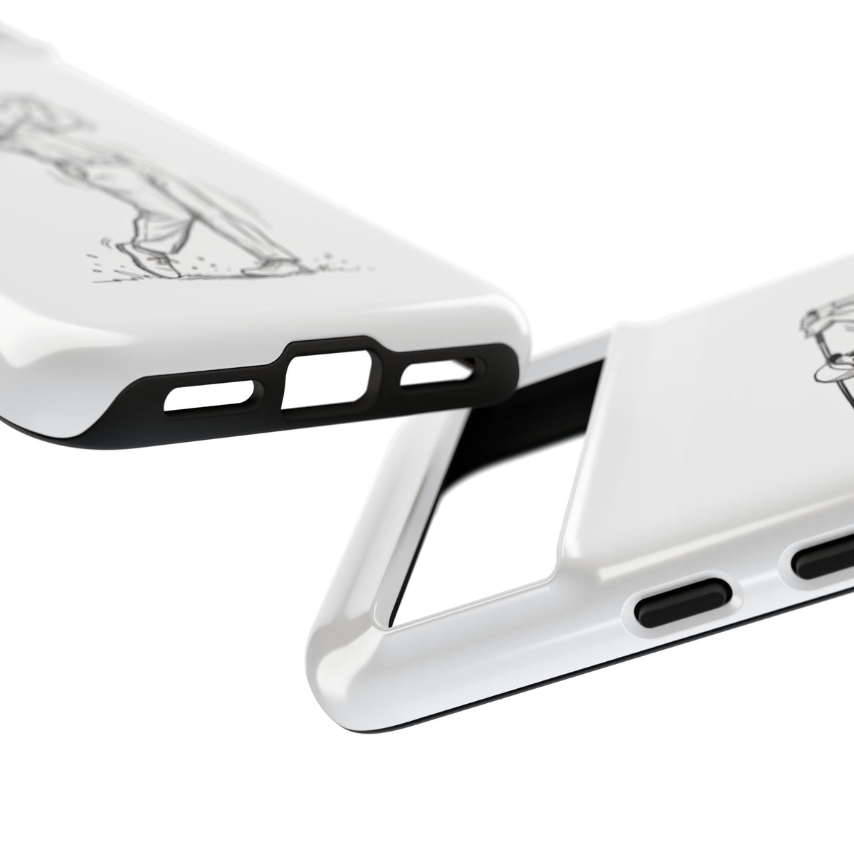Phone Case, Golf Long Drive Design, Tough Case