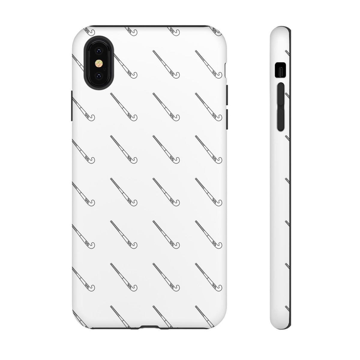 Phone Case, Hockey Stick Pattern, Tough Cases
