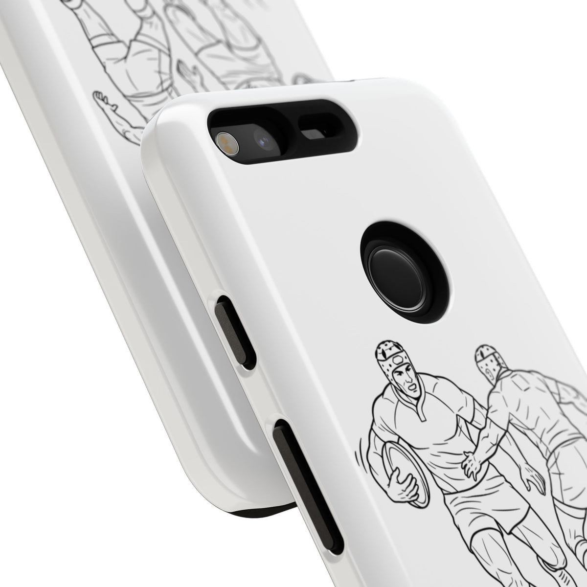 Personalised Phone Case, Rugby sidestep, Tough Case,  Custom Name