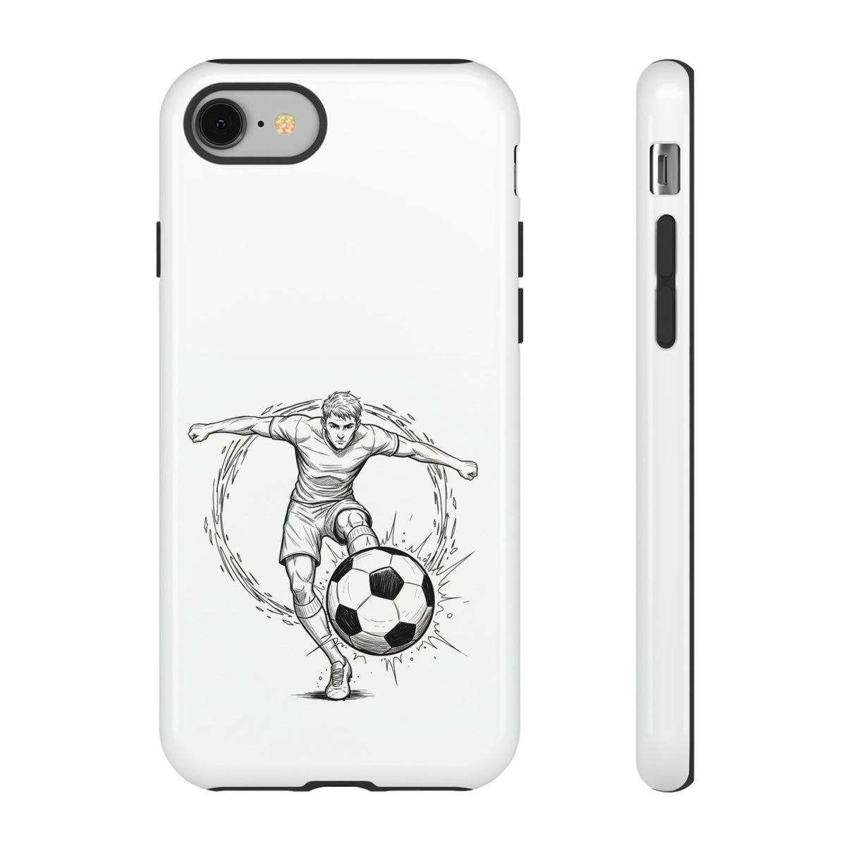 Football Striker Winners Mindset Case