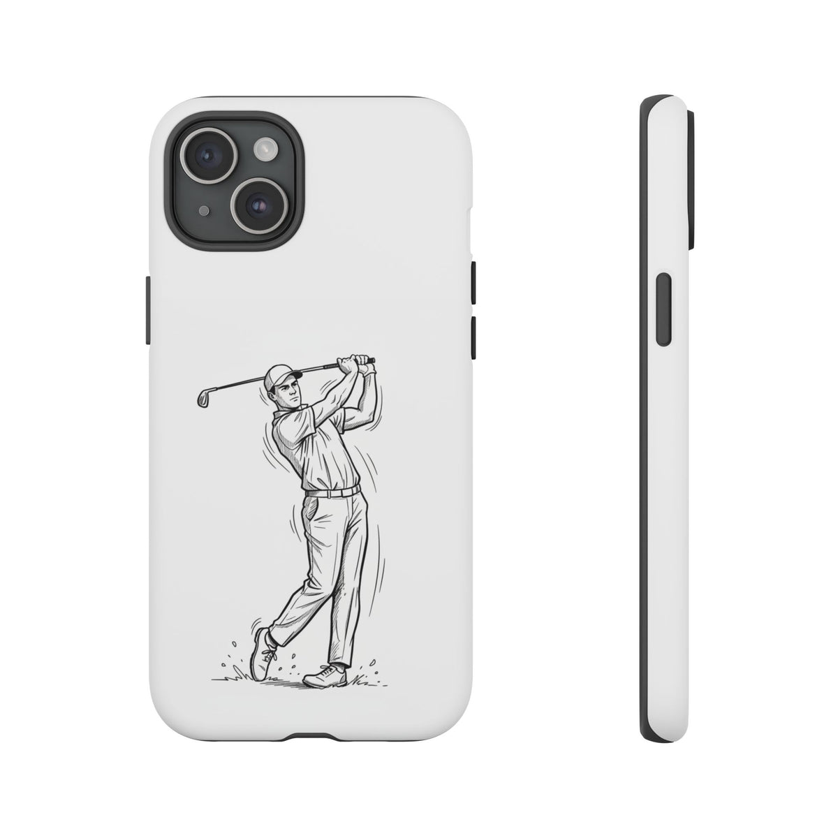 Phone Case, Golf Long Drive Design, Tough Case