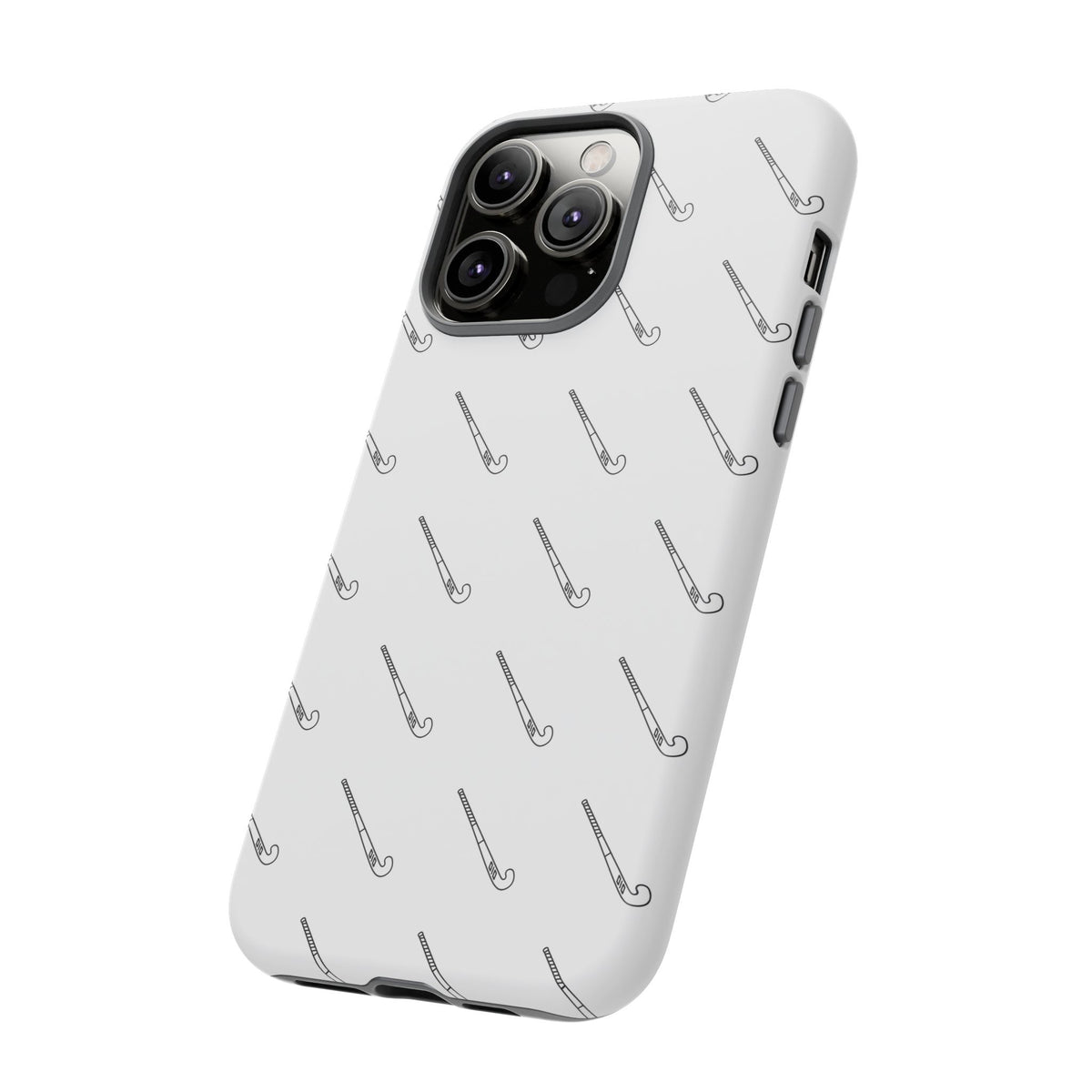 Phone Case, Hockey Stick Pattern, Tough Cases