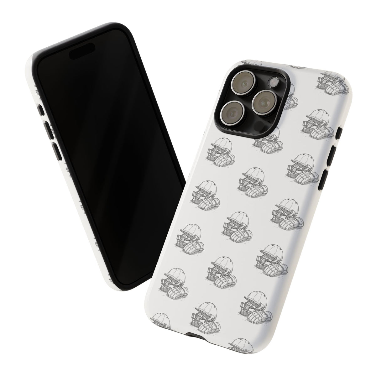 Phone Case Cricket Gear Repeat Pattern,Tough Case