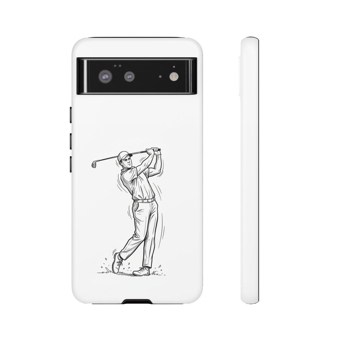 Phone Case, Golf Long Drive Design, Tough Case