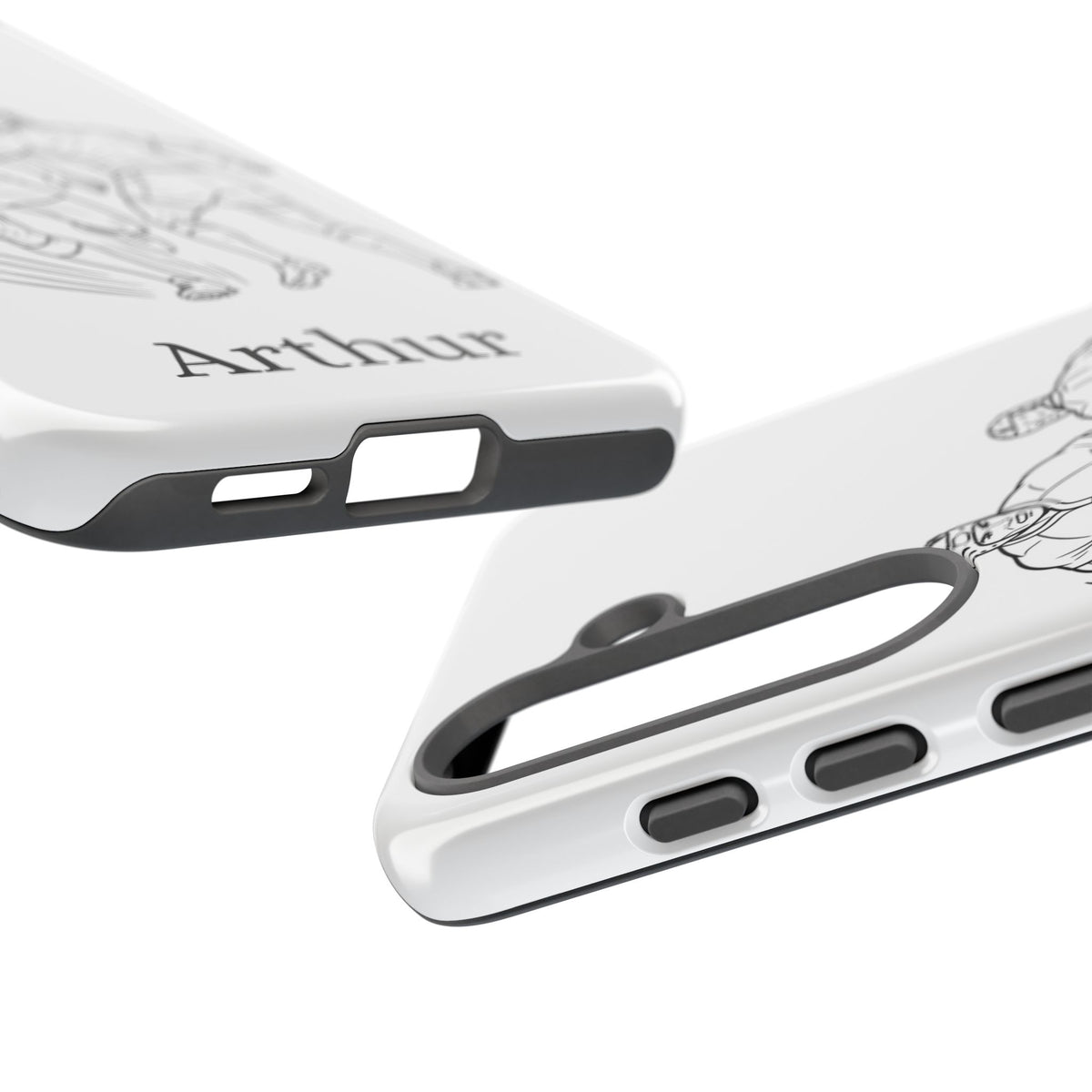 Personalised Phone Case, Rugby sidestep, Tough Case,  Custom Name