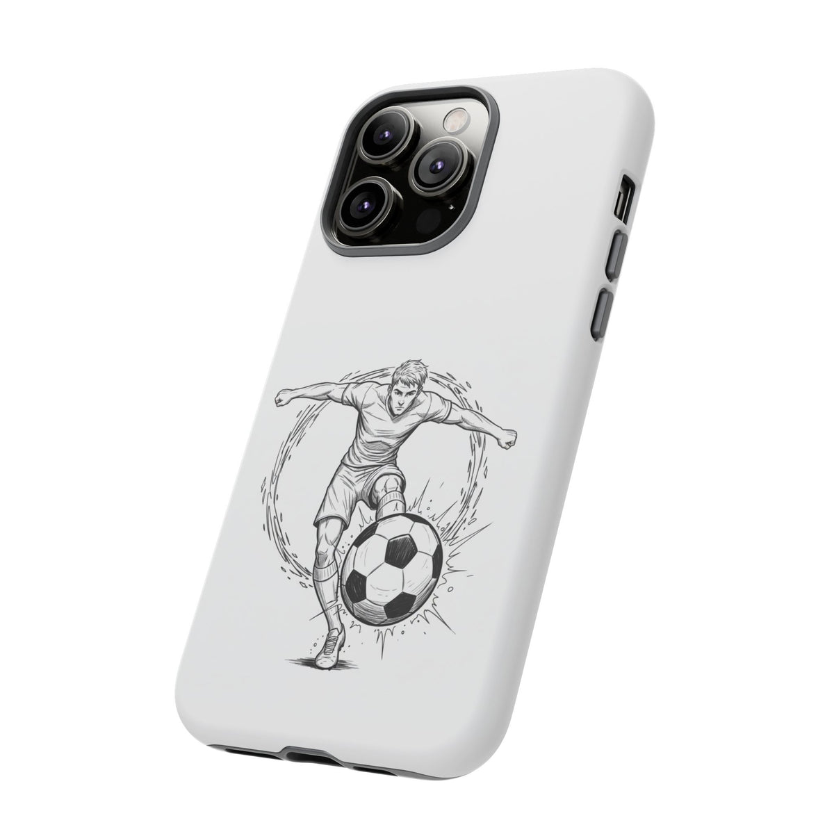 Football Striker Winners Mindset Case