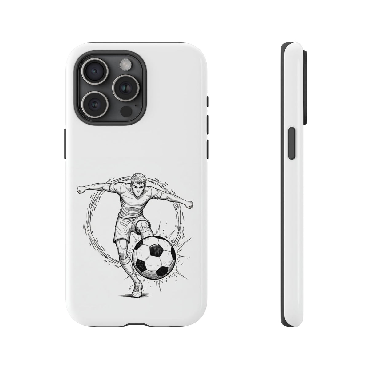 Football Striker Winners Mindset Case