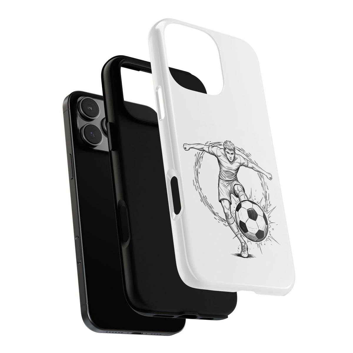 Football Striker Winners Mindset Case