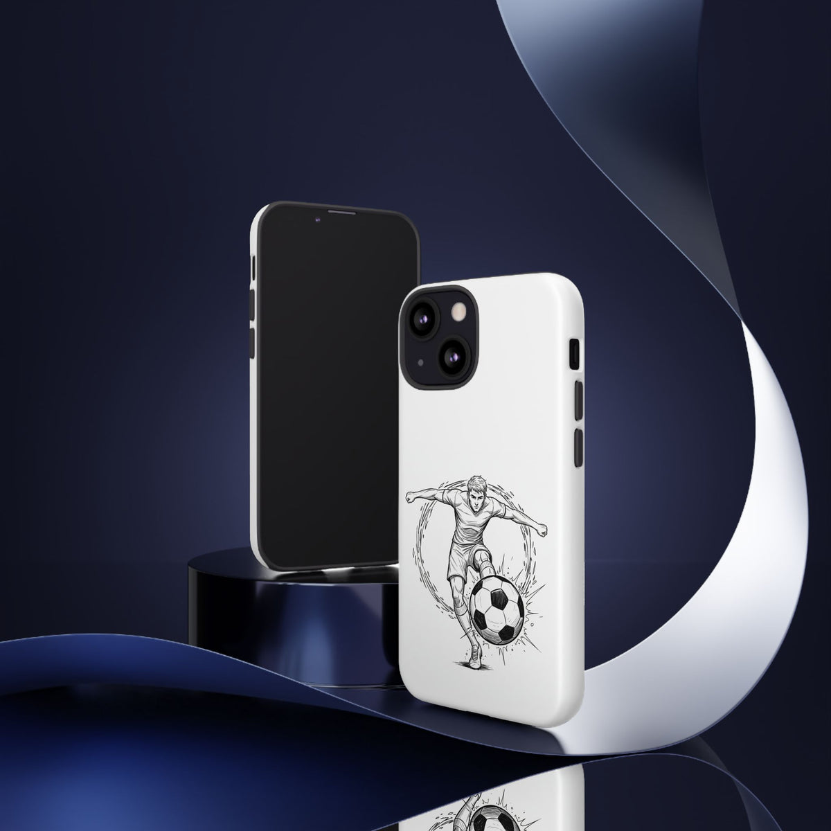 Football Striker Winners Mindset Case