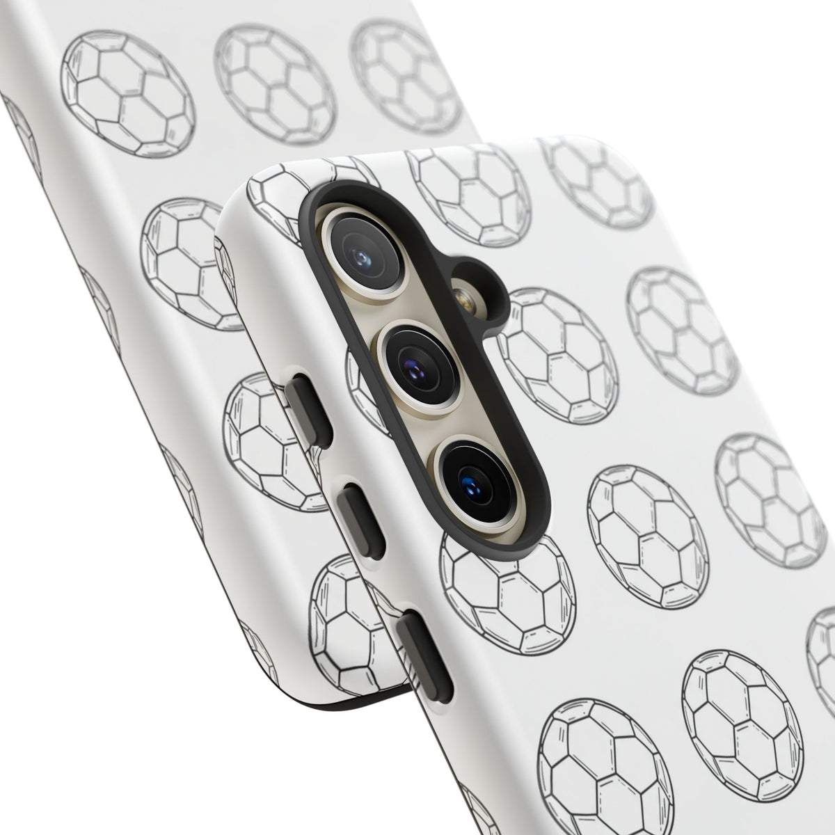 Phone Case, Football Minimalist Football Repeat Design, Tough Case