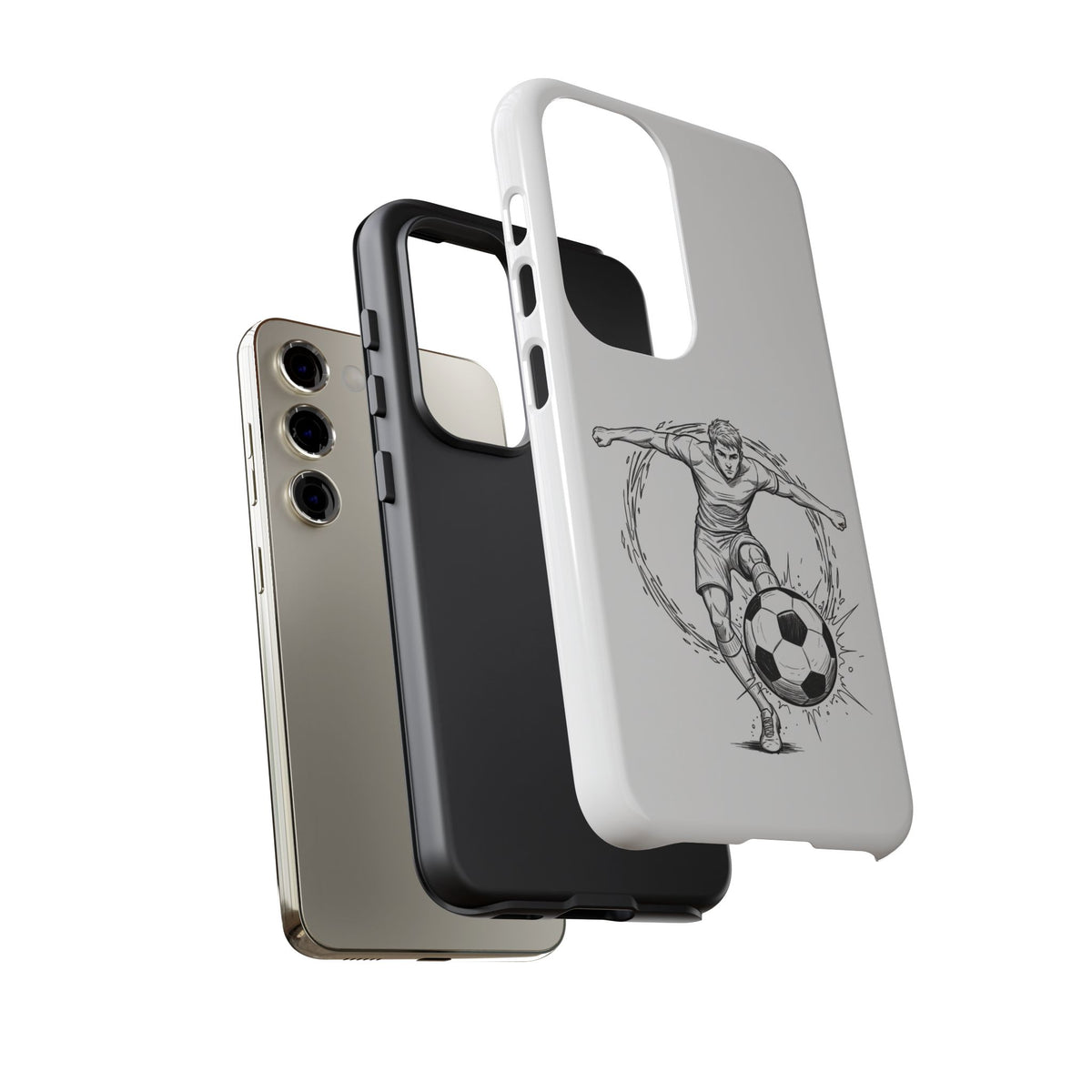 Football Striker Winners Mindset Case