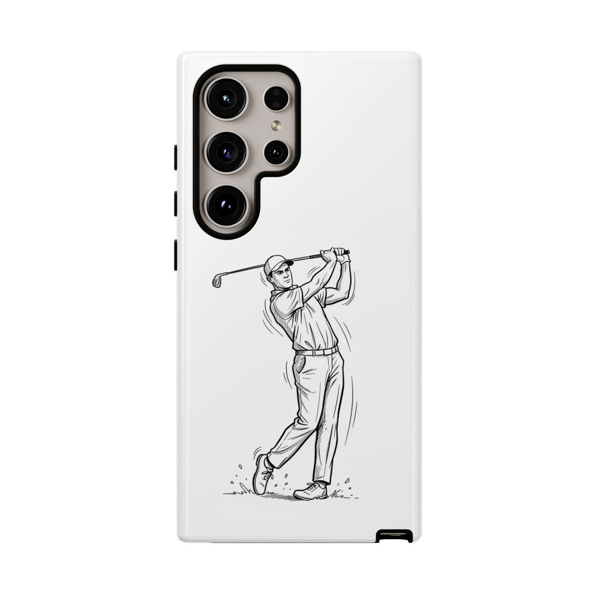 Phone Case, Golf Long Drive Design, Tough Case