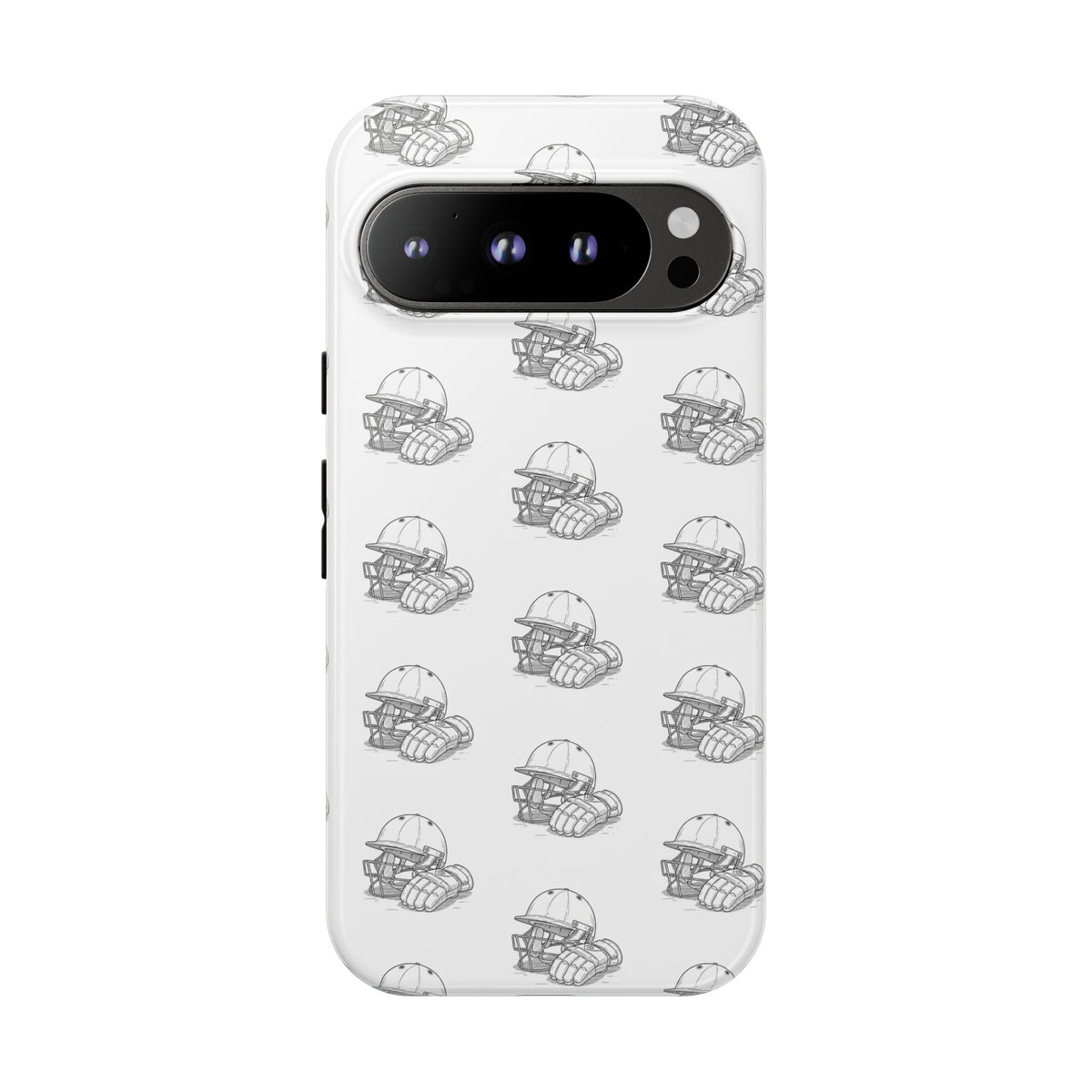 Phone Case Cricket Gear Repeat Pattern,Tough Case