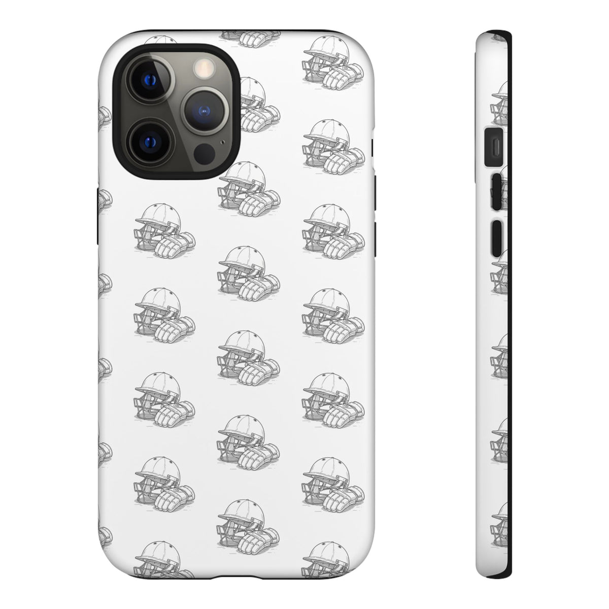 Phone Case Cricket Gear Repeat Pattern,Tough Case