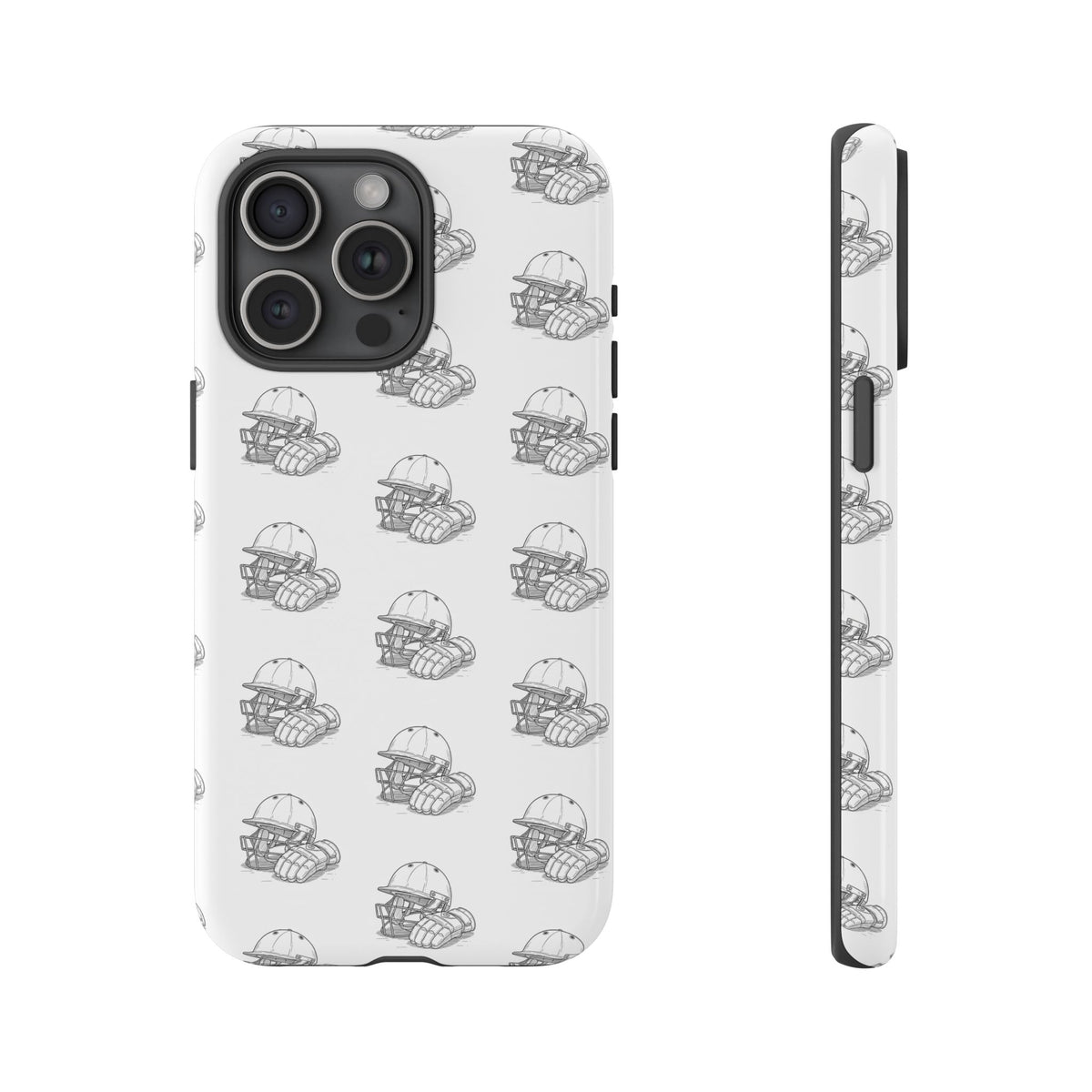 Phone Case Cricket Gear Repeat Pattern,Tough Case
