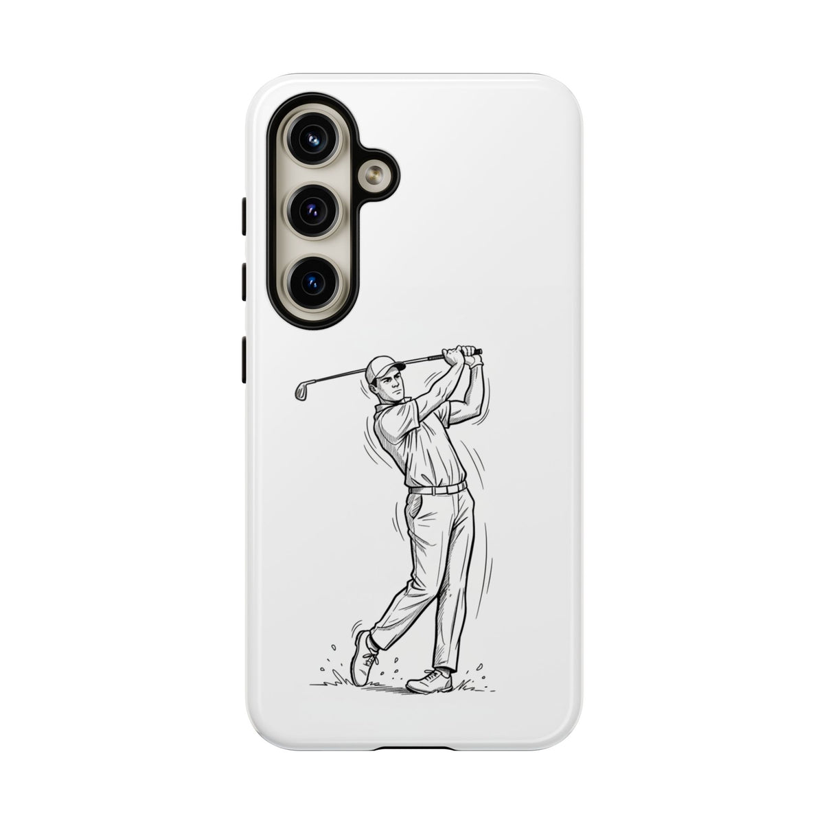 Phone Case, Golf Long Drive Design, Tough Case