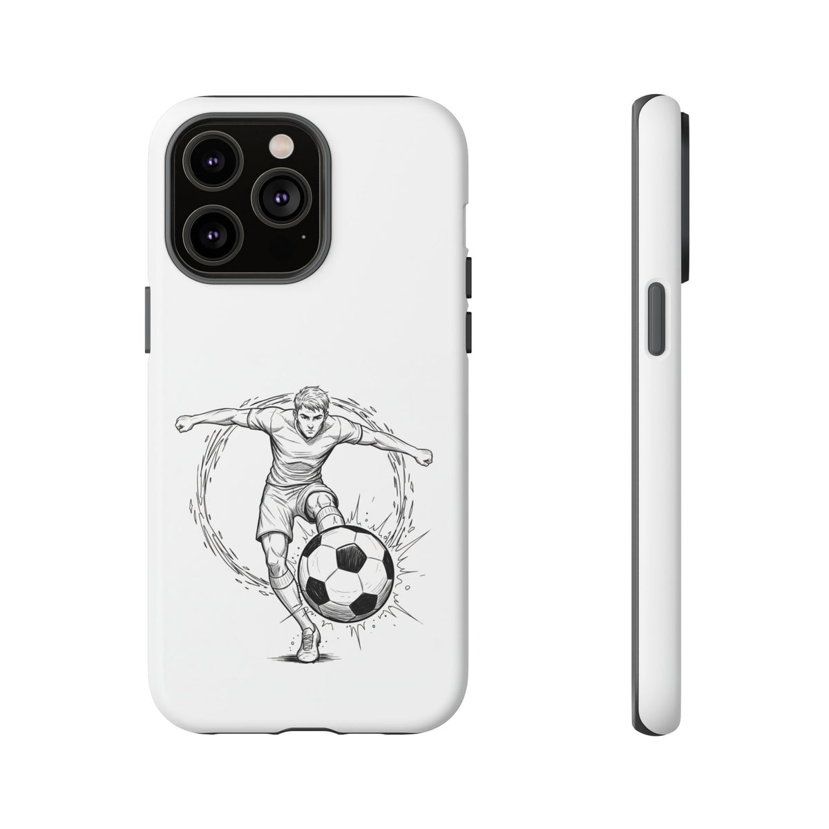 Football Striker Winners Mindset Case