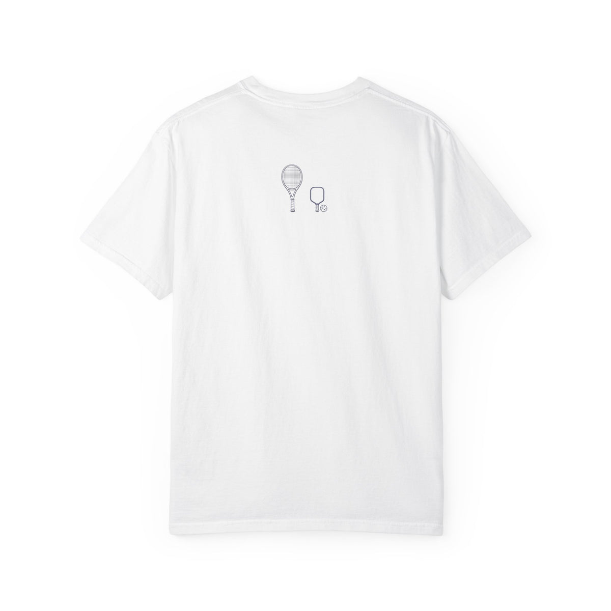 T-shirt, Racket Sports, King of the Court Sketch design, Cotton, Various Colours